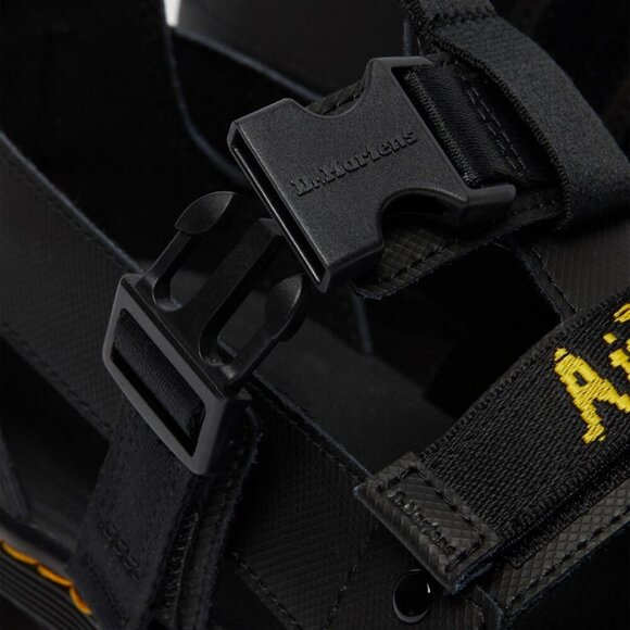 DR MARTENS AIRWAIR SANDALS LEATHER PEARSON SZ 5.5 TRACT OUTSOLE TOUGH ICONIC - Picture 9 of 16